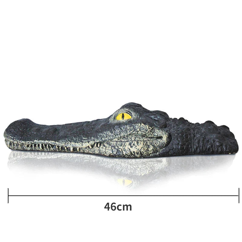 Crocodile Head Courtyard Pond Floating Animal Ornaments Park Pool Simulation Ornaments Garden Decoration Outdoor