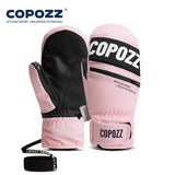 COPOZZ 3M Thinsulate Thick Adult Teenage Professional Snowboard Ski Gloves Windproof Winter Warm Thermal Snow Mittens Snowmobile