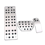 Car Gas Foot Rest Modified Pedal Pad Plate for PEUGEOT 207 301 307 208 2008 308 408 cc/CITROEN C3 C4/DS 3 4 6 DS3 DS4 DS6