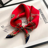 2023 plaid brand women scarf summer 100% silk scarves shawls lady wraps soft pashimina female Echarpe beach stole bandana