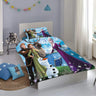 Cartoon Duvet Cover Disney Cute Frozen Printed Children 3-Piece Set 1 Quilt Cover Comforter Bedding Sets King Queen Size