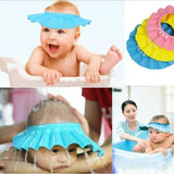 2023 Hot Sale Baby Bath Cap Visor Hat Adjustable Baby Shower Protect Eye Waterproof Shampoo Splashguard Hair Wash Shield