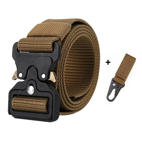 Mens belts Outdoor Hunting Canvas Belt For Men Multi-Function Buckle Nylon Belt Marine Corps Canvas belt for men