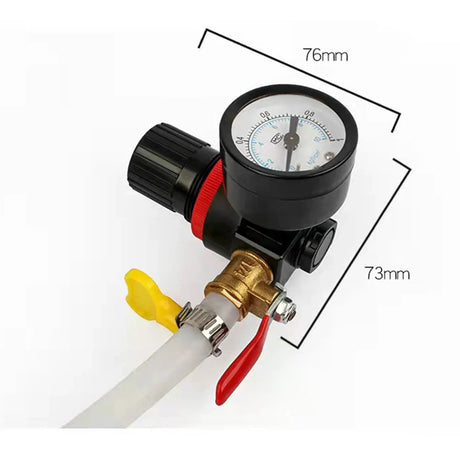 Universal Car Cooling System Water Tank Leakage Detector Radiator Pressure Tester Gauge Automotive Inspection Tools