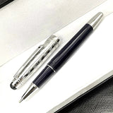 Special Edition Around The World in 80 Days Rollerball Pen MB 145 Ballpoint Pen Office Writing Fountain Pens With Serial Number