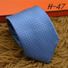 2024 new H Family 100% Silk Tie Creative Stripe Gift for Work Wedding 8cm Suit Accessories necktie  bowties  collared shirt