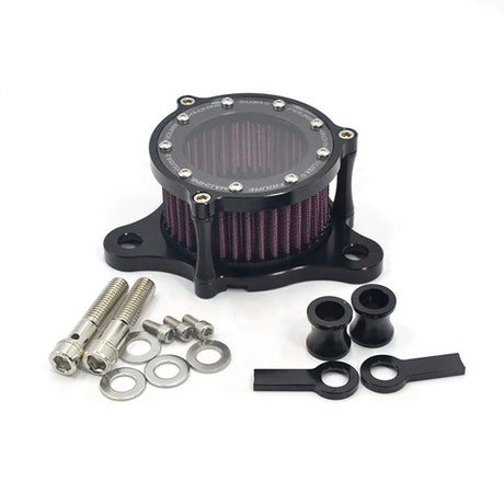 Motorcycle Accesorios High Flow Air Filter For Harley Davidson 883 Sportster 1200 48 72 CNC Plate Air Cleaner Intake System Kit