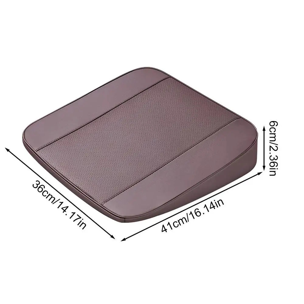 Car Booster Seat Cushion Heightening Height Boost Mat Breathable Portable Car Seat Pad Fatigue Relief Suitable For Cars