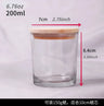 DIY Candle Jar Container Tumbler Holder Candlestick Frosted Transparent Glass Cup Handmade Candles Making Supplies Candle-making