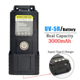 Baofeng BL-5 Battery for Walkie Talkie, Two Way Radio Accessories, Original, Optional, 1800 mAh, 3800mAh, UV-5R, UV5RE, UV5RA