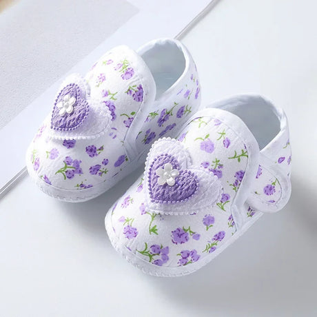 Baby Girl Shoes First Walkers Lace Floral Newborn Baby Shoes Princess Infant Toddler Baby Shoes for Boys Flats Soft Prewalkers