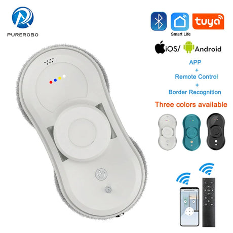 Purerobo W-R1 Window Cleaning Robot APP Smart Control Automatic Cleaning Glass High Suction Power Electric Robot Vacuum Cleaner