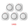 New Smoke Detector Wireless 433mhz Real-time Detection Fire Protection Alarm Sensor For Home Security Smoke Alarm Fire Equipment