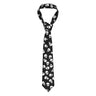 Mens Tie Classic Skinny Haloween Scary Skull Neckties Narrow Collar Slim Casual Tie Accessories Gift