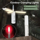 Portable Camping Lantern Rechargeable Tent Light Travel Backpack Lamp Folding Hanging Light Outdoor Emergency Lamp Work Light