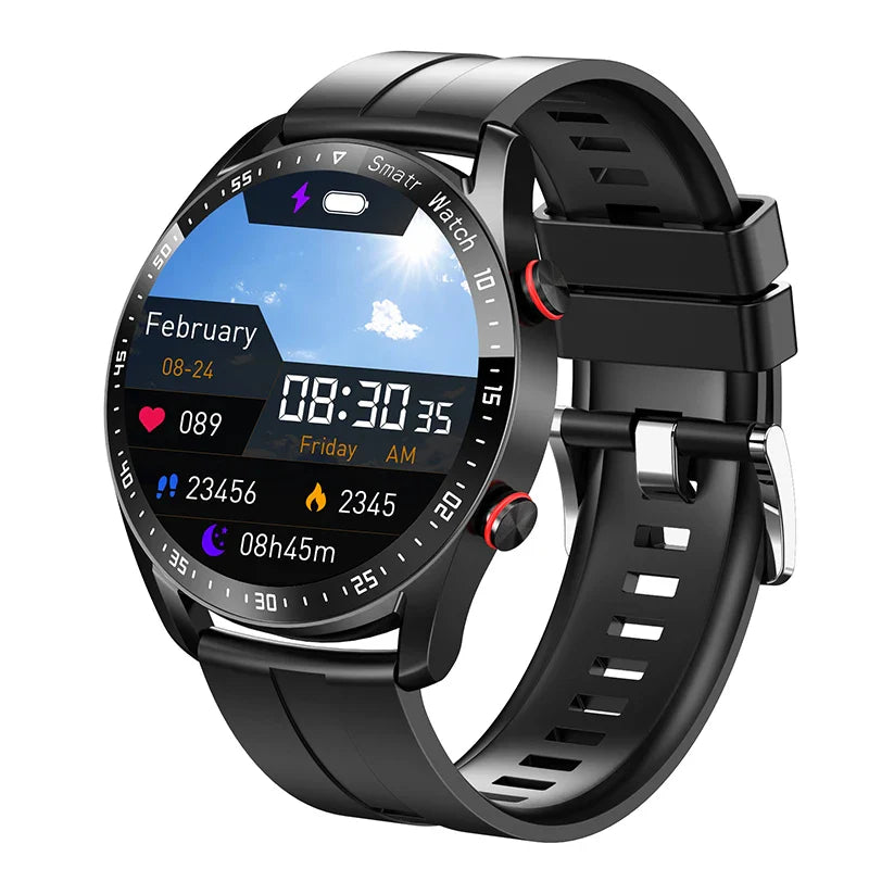 Xiaomi ECG+PPG Bluetooth Call Smart Watch Men Laser Health Blood Pressure Fitnes Sports Watches Sports Waterproof Smartwatch+Box