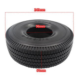 4.10/3.50-4 Tire Solid Tire 4.10-4 3.50-4 Tyre 47cc 49cc Chunky for Electric Tricycle,Trolley,Electric Scooter,warehouse Car ATV