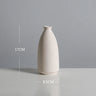 Nordic White Tabletop Vases Ceramic Flower Vase Living Room Decoration Home Pottery and Porcelain  Pot Living Room Decoration