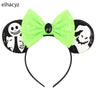 10Pcs/Lot New Colors Mouse Ears Headband Women Festival Party Cosplay Hairband Girls Gift Kids DIY Hair Accessories Wholesale