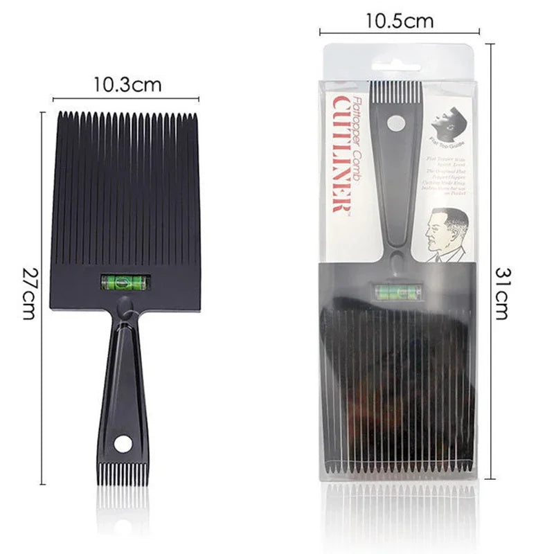 Barber Fade Combs Hair Cutting Toosl For Gradient Hairstyle Comb Haircut Professional Hair Styling Tools Men Flat Top Guide Comb