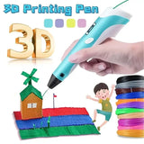 Innovative 3D Drawing Pen with LED Screen - Creative DIY Printing Tool for Kids with PLA Filament