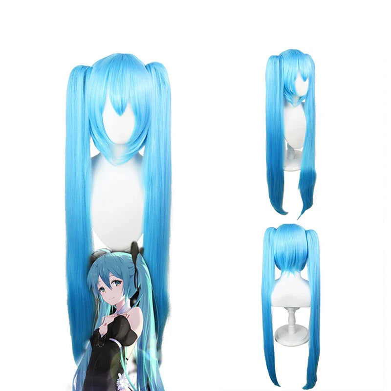 15 Colors Miku Cosplay Wigs Japanese Singer Wig Fiber Heat Resistant Synthetic Hair Women Anime Lolita COS Outfits Accessories