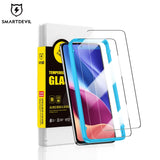 SmartDevil Screen Protectors for Redmi Note 12 Turbo Pro 11 11S 10 5G Tempered Glass Redmi Note 9 9S HD Anti Blue Ray With Tool