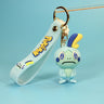 Pokemon Keychain Anime Figures Pikachu Cartoon Key Chain Charmander Psyduck Fashion Bag Keyring Pendant Accessories Toy Kid Gift