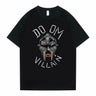 Singer Mf Doom Madlib Madvillain Double Sided Graphic Tshirt Tops Male Loose Hip Hop T Shirt Men Women Fleece Cotton T-shirts