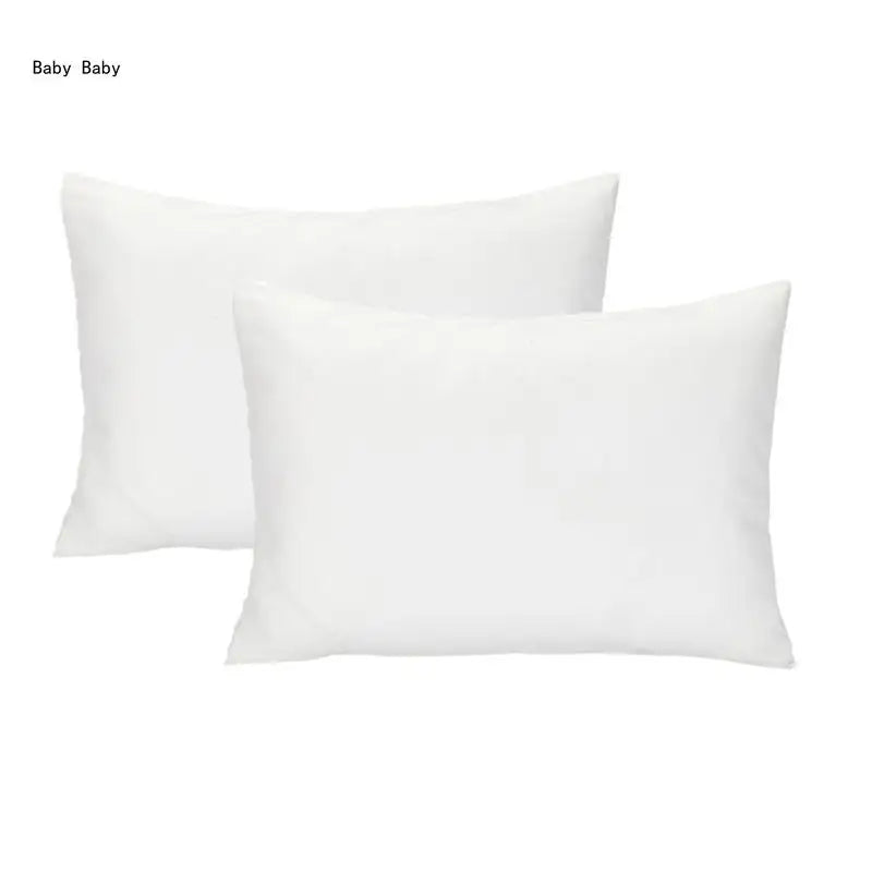 Kids Travel Pillowcase Children Soft Breathable Pillow Covers Envelope Pillow Case Microfiber Pillow Protect Cases 2PCS Q81A