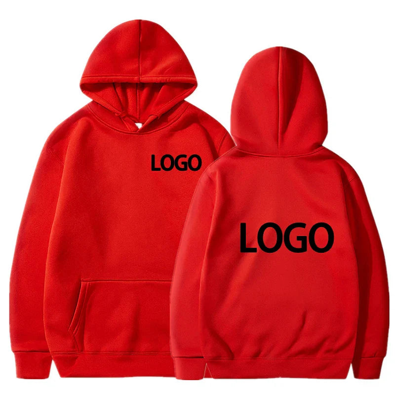 Customized Printed Men Women Hoodie Loose Casual Clothing Fashion Long Sleeve Hooded Pullover Personality Streetwear Sweatshirts