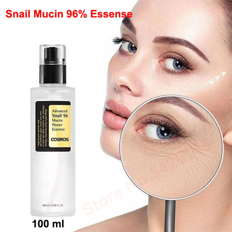 COSRX Series Snail Mucin Essence Cream Anti-Wrinkles Fade Fine Lines Moisturizing Toner AHA/BHA Anti-aging Skin Care Product