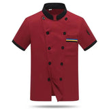 Professional Short Sleeve Chef Jacket for Food Service Industry