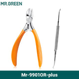 MR.GREEN Toenail Clippers Anti-Splash Ingrown Nail Olecranon Cutters Professional Pedicure Tools Stainless Steel