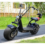 China Classic Popular Fat Tire 2 Wheel Electric Citycoco Scooter  1500w Adult Electric Motorcycle with Big Seat