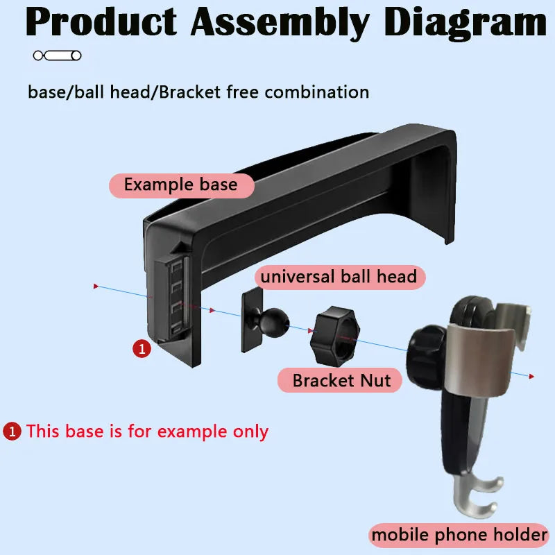 Car Mobile Phone Holder for BMW 3 Series 2012~2019 8.8" Screen Car Mount GPS Bracket Navigation Stand Accessories F30 F31 F34