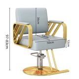 Gold Salon Beauty Barber Chair Luxury Personalized Lifter Classic Chair Swivel Cheap Minimalist Fashionable Cadeira Furniture