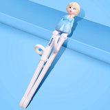 Disney Princess Kids Feeding Frozen Elsa Chopsticks Marvel Spiderman 3D Toddler  Learning Chopsticks Sleeping Beauty Utensils