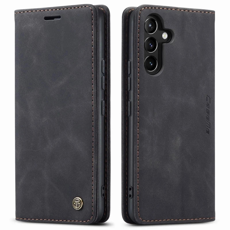 Leather Flip Case For Samsung Galaxy A54 Cover Shockproof Wallet Phone Case For Samsung A54 A 54 5G