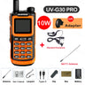 2024 Baofeng UV-G30 Pro Walkie Talkie Long Range Portable 1000 Channel Ham FM Radios UHF VHF USB-C Charge 2-Way Radio Waterproof