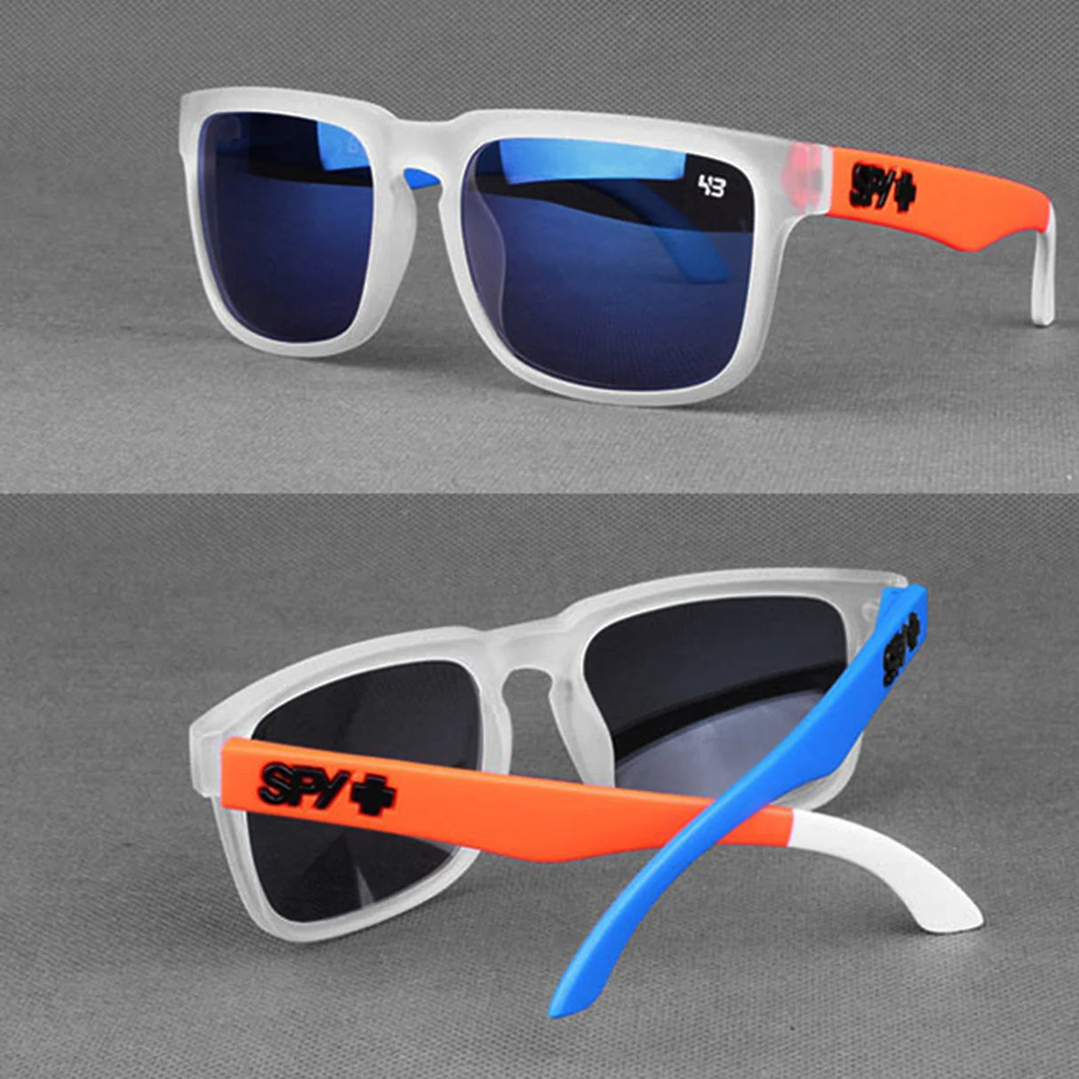 40 PCS KEN BLOCK Coloured Sunglasses Men Women Outdoor Travel Sunglasses Driving Sunglasses UV400