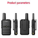 2pcs Mini Toy 1~5 Km UHF Gift Two Way Transceiver 1S 2S  Tablet Colorful Fuselage New Kids Talki Walki Walkie Talkie Radio