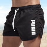 New Hot Summer Swim Trunks Sport Gym Running Shorts Male Beachwear Luxury Beach Shorts Quick Dry Mens Siwmwear Board Briefs