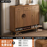 Retro Wood Shoe Cabinet Living Room Designer Space Saving Side Closet Storage Shoe Rack Bench Mueble Zapatero Hallway Furniture