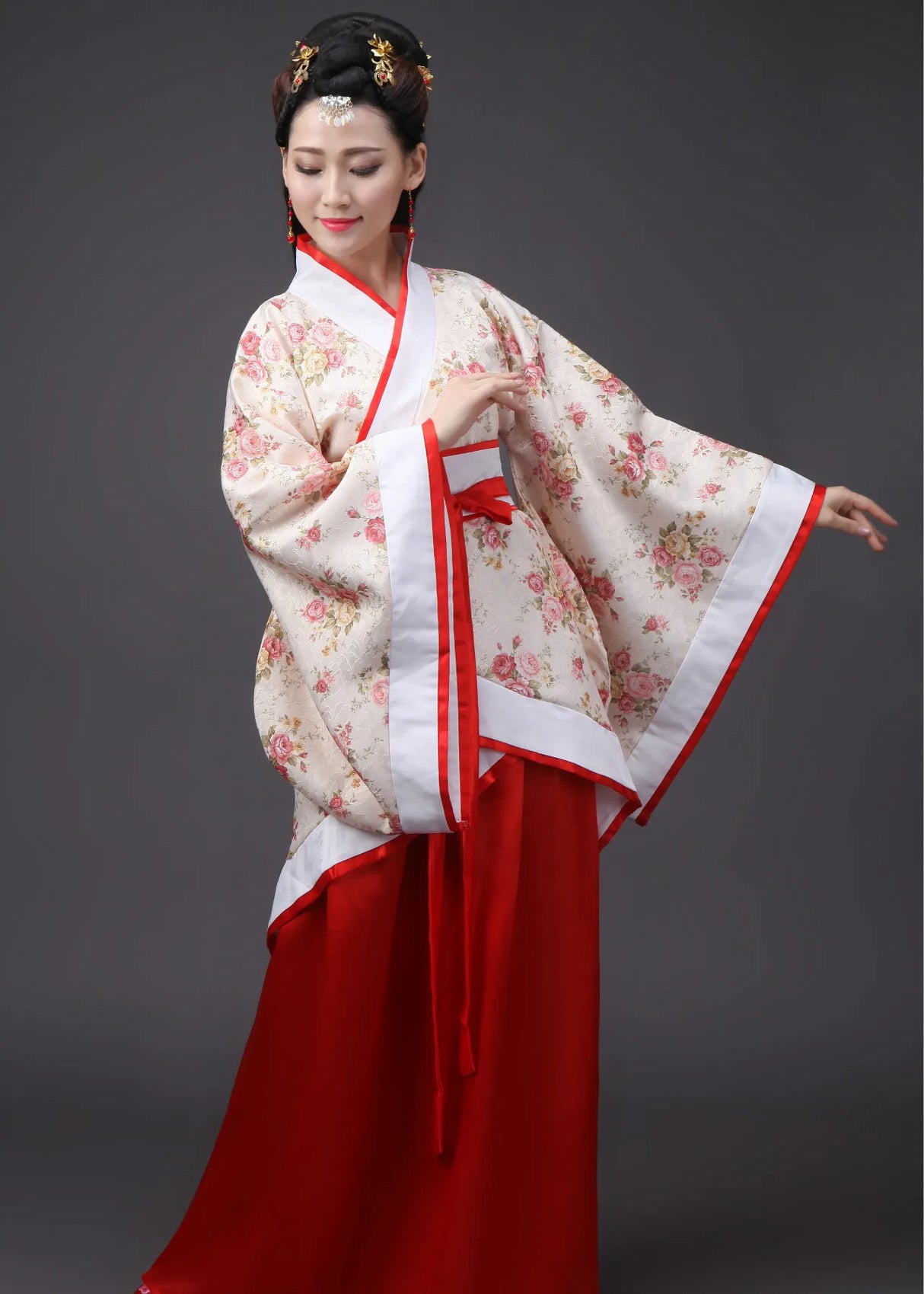 Chinese Hanbok Women Hanfu Traditional Dress Tang Dynasty Performance Cosplay Costume Clothing Vestidos Chinos 중국한복 Dress Up