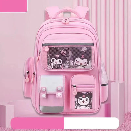 Sanrioed Kuromi Anime Cute Large Capacity Backpack Schoolbags Student Cartoon Shoulder Bag Travel Birthday Gift for Friend