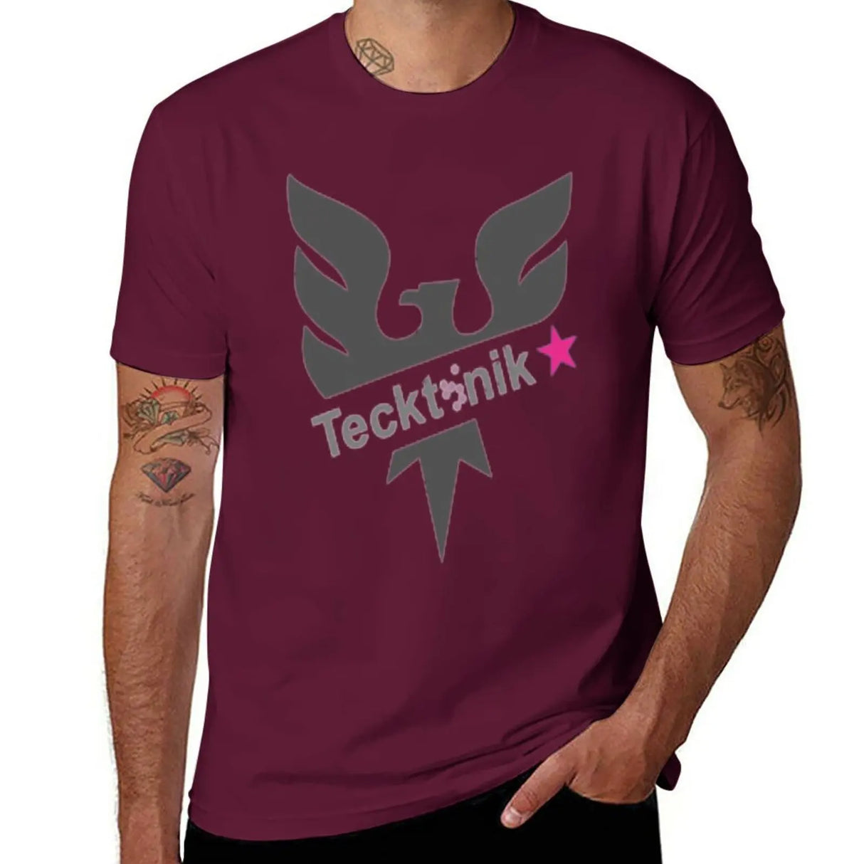 New Tecktonik Dance Style T-Shirt graphics t shirt customized t shirts mens plain t shirts