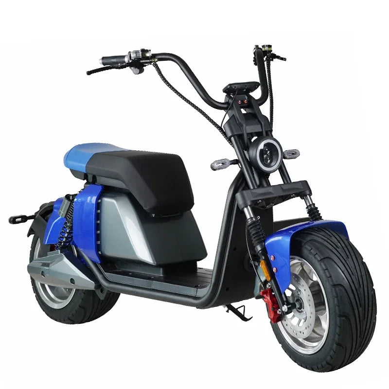 Amoto 3000W 30AH electric fat tire scooter big seat electric motorcycle Wholesale low price high quality7