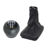 Car Gear Shift Knob Gaitor for Vauxhall Opel MERIVA A 2003-2005 2007-2010 Lever Stick Leather Boot Cover Accessories