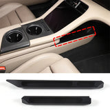 Aluminum Alloy Car Center Console Lower Layer Storage Box For Porsche Taycan 2019-2022 Car Stowing Tidying Accessories